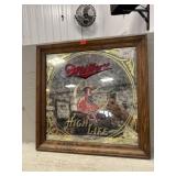 Miller High Life Mirrored Signage
