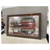 Genesee 12 Horse Ale Mirrored Signage