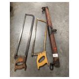 Single Tree Yoke, (2) Hack Saws