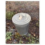 Galvanized Can w/ Gas Cans