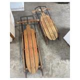 Speedway & Lightning Guider Antique Sleds