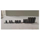 (13) Mac Tools Standard 3/8" Drive Sockets