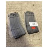 (2) AR 15 Magazines