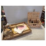 Tray Lot of Vintage Items