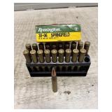 (20) Rounds of 30-06 Ammo