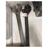 (2) 18in Adjustable Wrenches