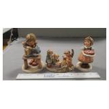 (3) Hummel Goebel Figurines (West Germany)