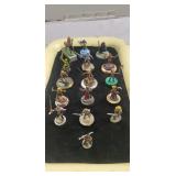 (16) Miniature Metal Figurines