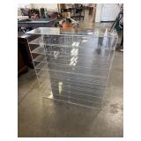 Plexiglass Display Storage