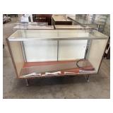 Glass Display Case w/Glass Shelves