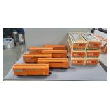 (6) Lionel "Tropicana" Model Train Cars w/ Boxes
