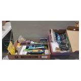 (2) Boxes Of Assorted Office Supplies & More