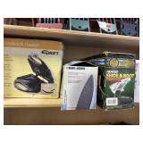 Blender Set, Sandwich Press, Shoe Dryer, Iron