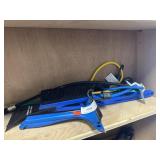 Snow Brush, Bungee Tie Downs