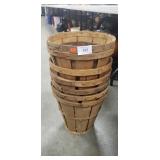 (8) Half Bushel Baskets