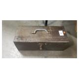 Metal Tool Box w/ Assorted Tools