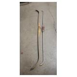(2) Vintage Bows (One Wooden & One Aluminum)