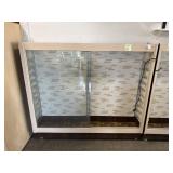 Glass Display Cabinet with Shelves