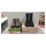 (2) Pairs Of Ladies Footwear, Earth (Size 6)
