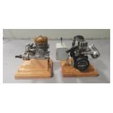 (2) R/C Model Airplane Engines