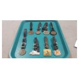 (8) Vintage Watch Fobs