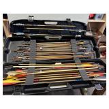 Wooden Arrows in Cases