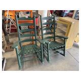 Pair of Wooden Rockers