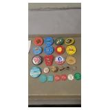 Tray Of Assorted Vintage Pins & More (Review