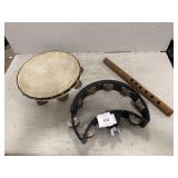 Tambourines & Early Wood Flute