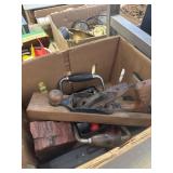 Vtg Woodworking Tools, Radio, Fishing Reels