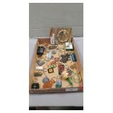 Tray Lot Of Assorted Key Chains