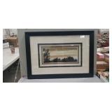 (1) Framed Print Signed By Alicia Soave &