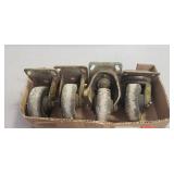 (4) Casters/Wheels (Two Swivel)