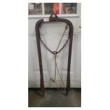 Vintage Double Harpoon Hay Folk