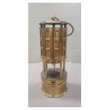 (1) Vintage Koehler Brass Miners Safety Lamp