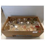 Collection of Branded Thumbprint Type Goblets