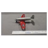 Vintage Tin Toy Airplane