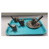 (4) Assorted Antique Miner