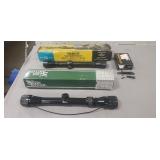 (2) Tasco Rifle Scopes & (1) Weaver Mount