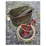 Canner Tub, Jack Stands, Wire