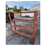 Wood Storage Shelf Unit