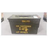 (1) Metal Ammo Box