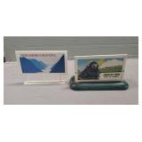 (1) Vintage American Flyer Billboard & (1)