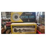 Tasco Spotting Scope (20X-60X / Appears New Old