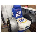 Rusty Wallace Miller Lite Inflatable Chair