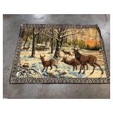 Sportsman Wildlife Themed Tapestry 4ftx6ft