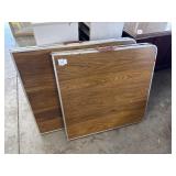 (2) Metal Folding Tables