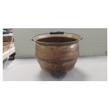 Vintage Three Leg Cast Iron Bean Pot