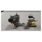 (2) R/C Model Airplane Engines