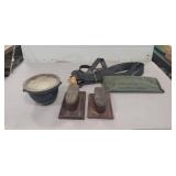 Tray Of Assorted Items Including Navy Ship